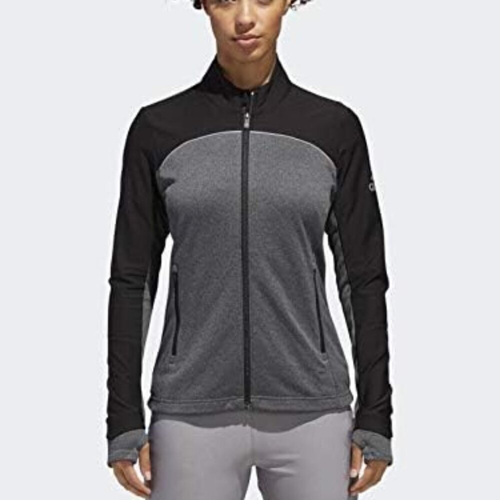 ADIDAS GOLF (M) Go-To Adapt Golf Jacket Water-Resistant Breathable Mid-Weight